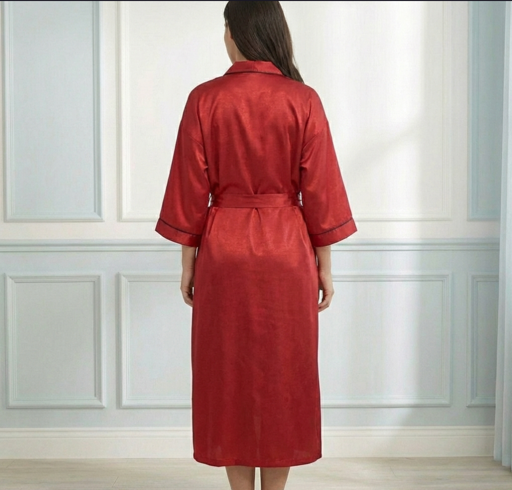 The Garnet Meridian Robe